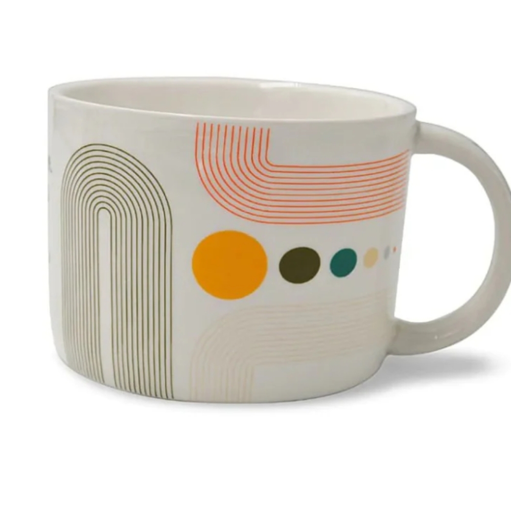 Colorful Geometric Pattern Mug